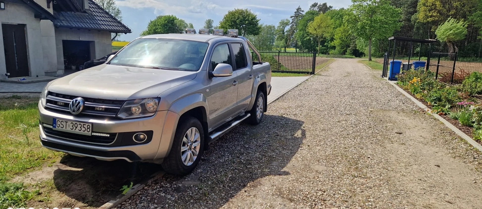 Volkswagen Amarok cena 52900 przebieg: 265100, rok produkcji 2011 z Nidzica małe 46